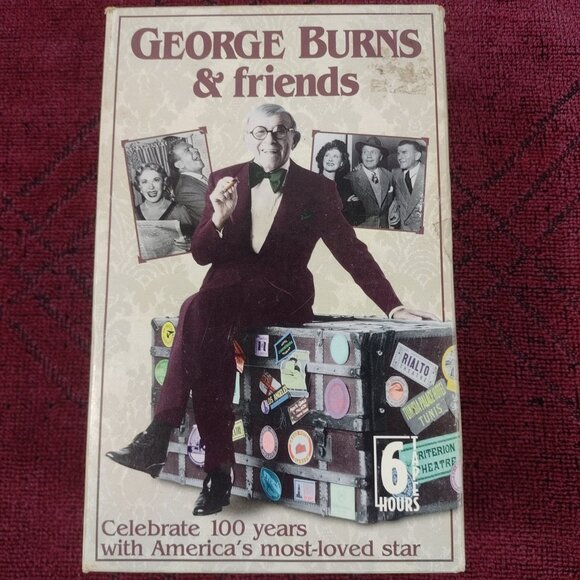 George Burns & Friends Celebrate 100 Years 6 Cassette Tape Set Used - Picture 1 of 7
